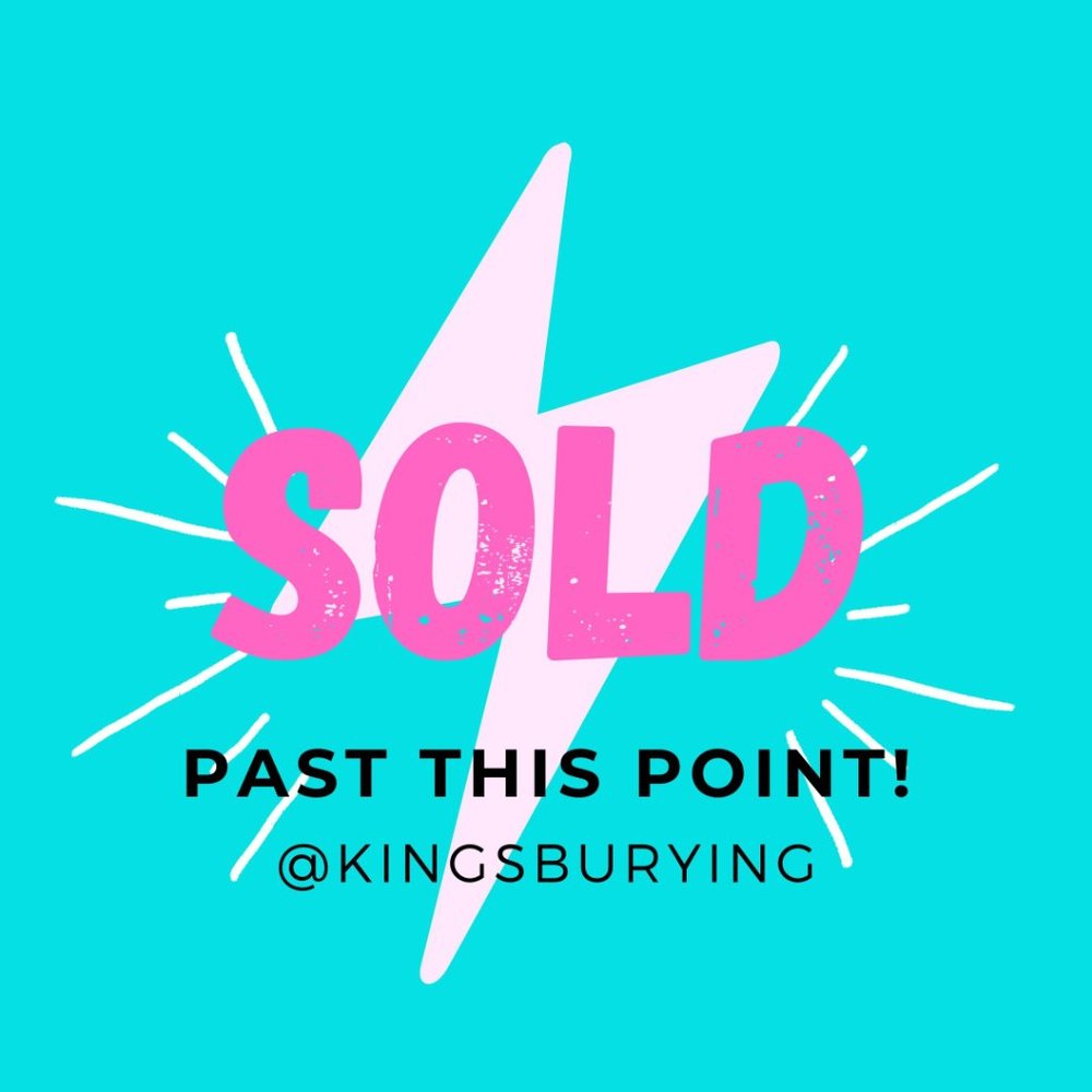 Everything past this point has sold ❤